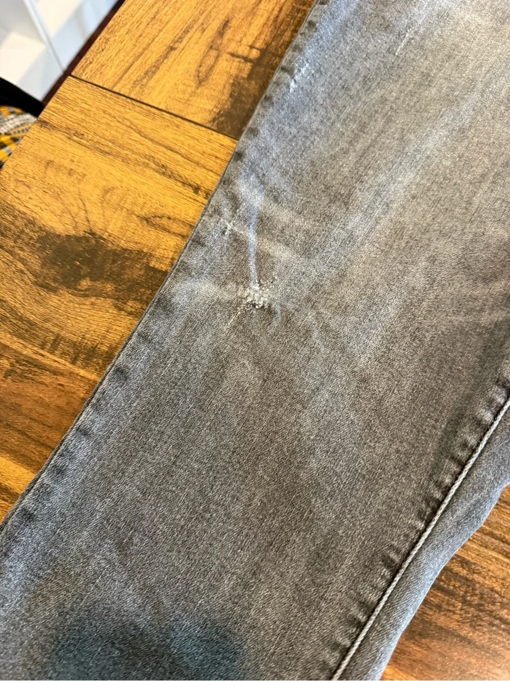 Judy Blue Plus-Size Straight Leg Jeans in Light Gray Wash